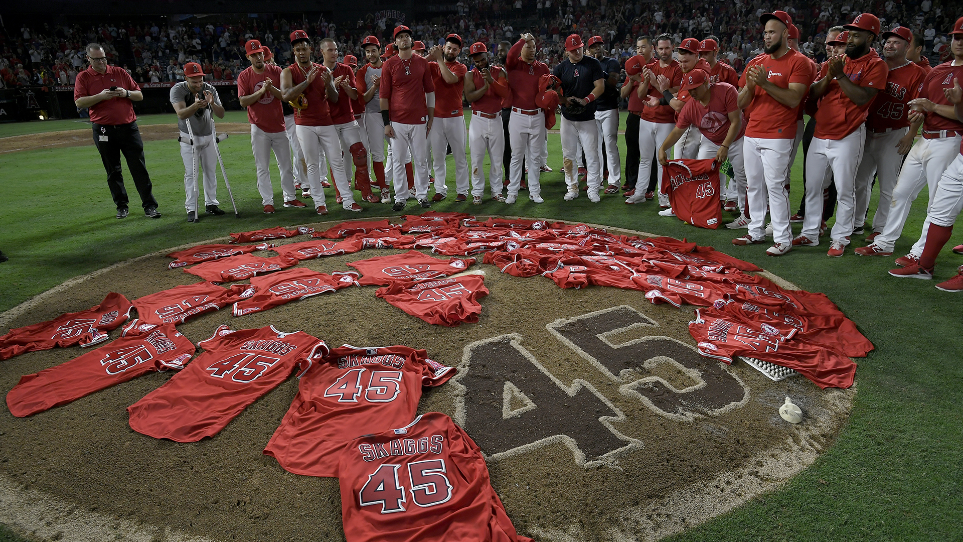 エンゼルスが追悼試合 後半戦のスタートは急逝のスカッグスに捧げるノーヒッター スポーティングニュース ジャパン