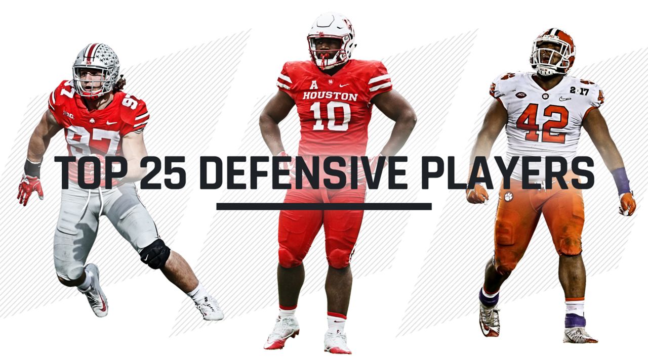 College Football S Top 25 Defensive Players For 2018 Ed Oliver