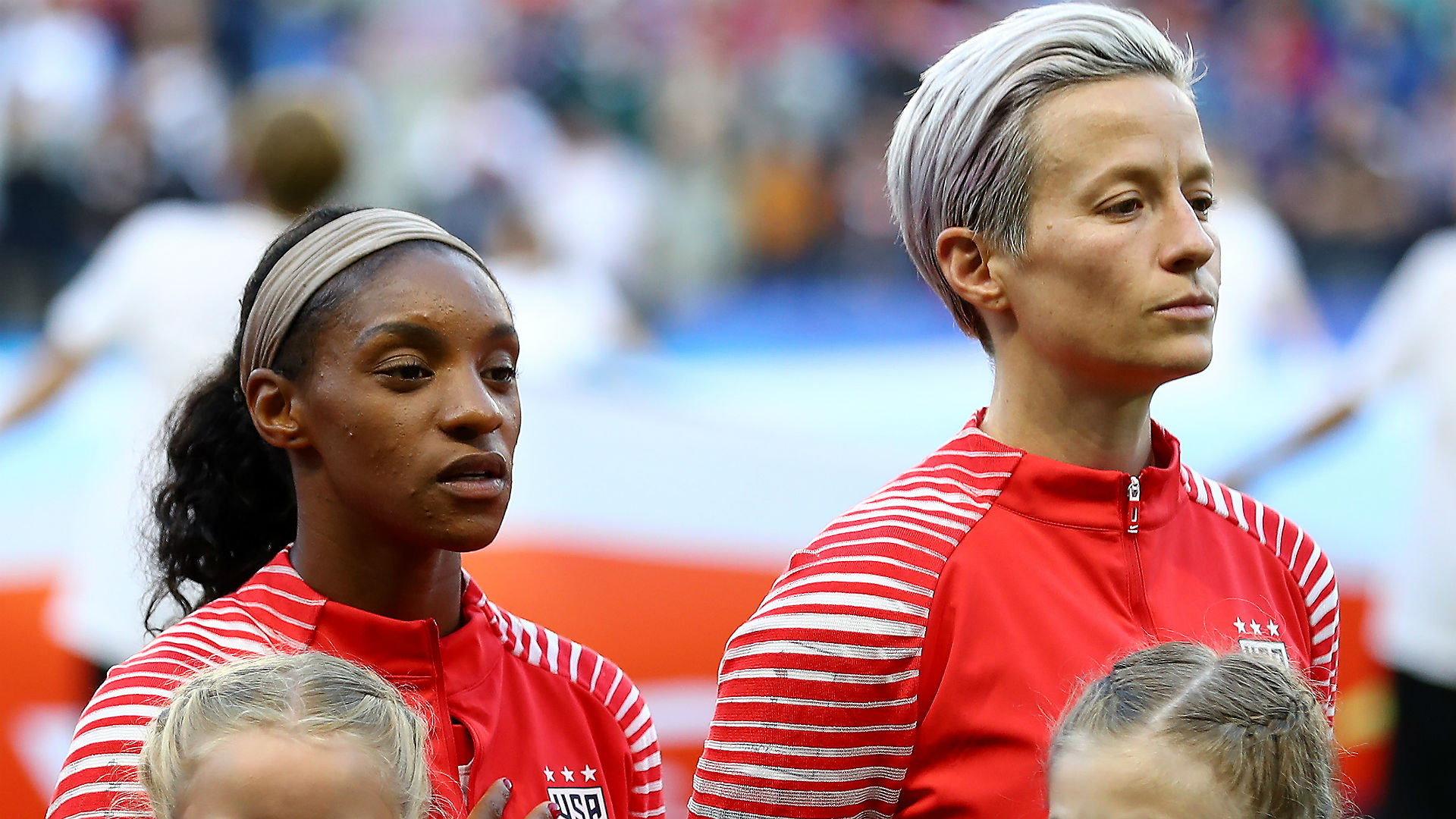 Megan Rapinoe Criticized For Not Singing National Anthem During World Cup Sporting News 