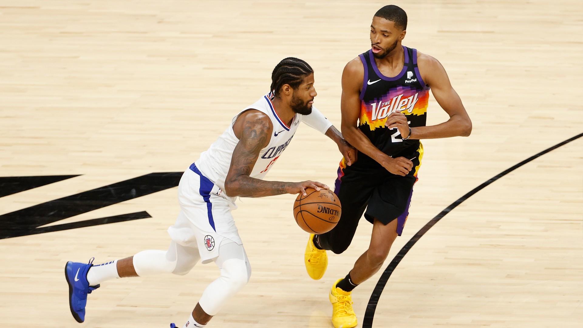 Photo of The Clippers’ Paul George set a career high in postseason scoring: in his saving performance against the Suns in the series
