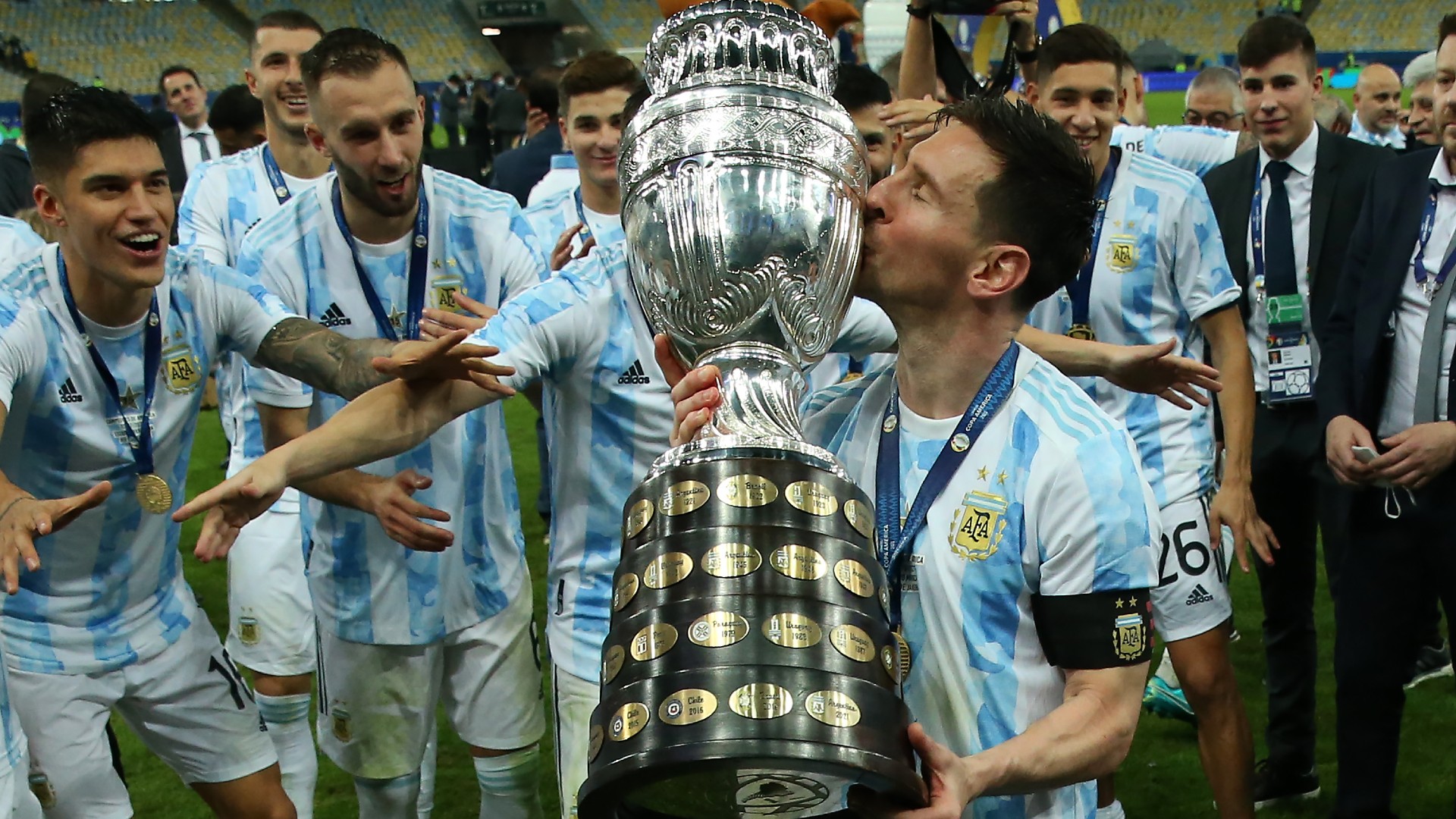 lionel messi celebrates argentina's copa américa victory with an instagram post full of profanity - news block