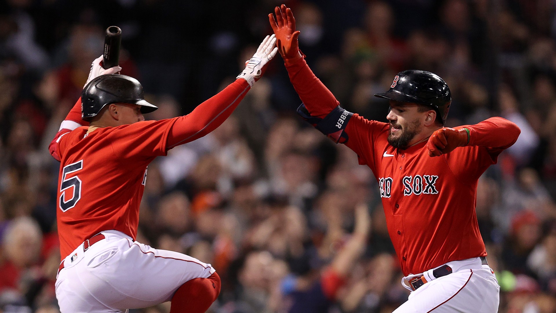 By the numbers: Red Sox continue offensive outburst in ALCS Game 3 rout of Astros