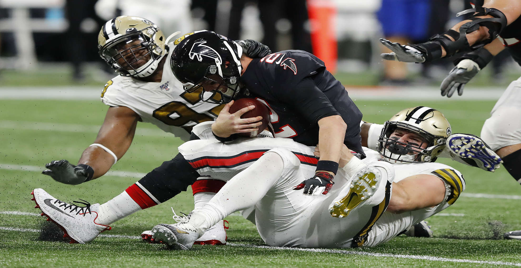Saints vs. Falcons final score New Orleans holds off Atlanta on