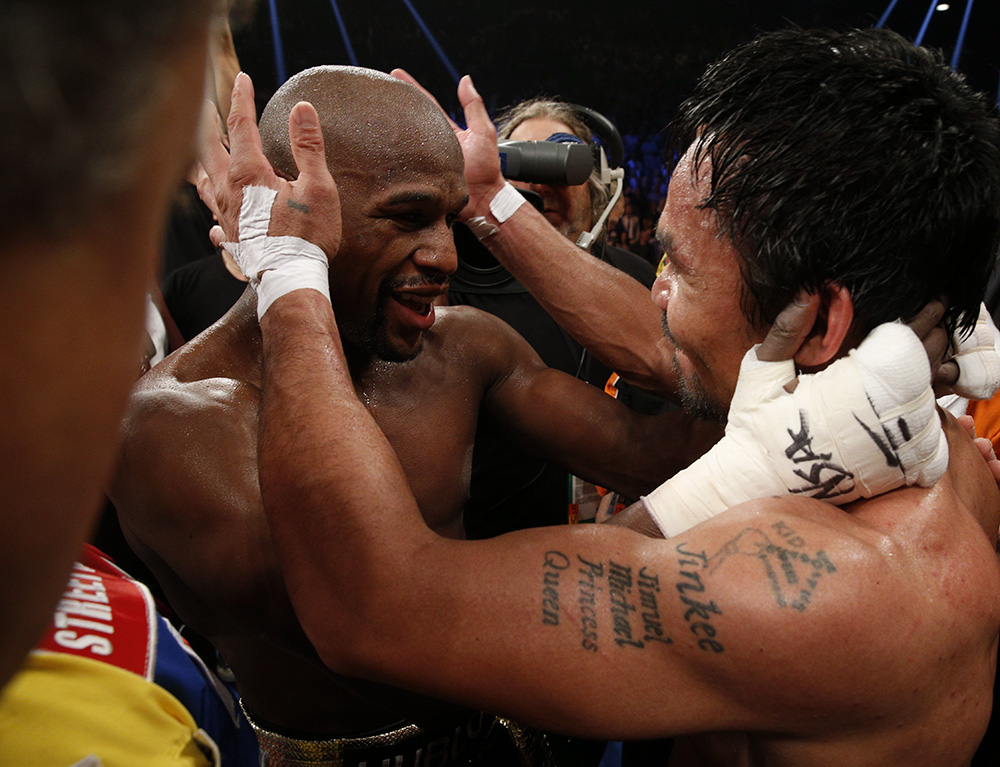 Floyd Mayweather interested in working with Manny Pacquiao ...