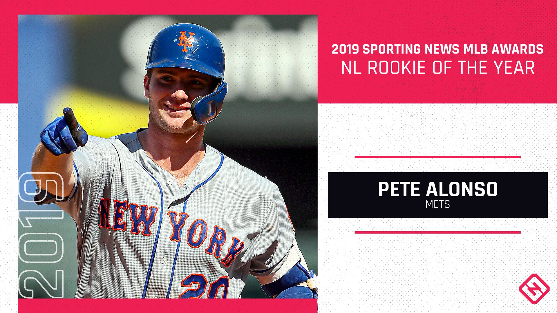 Mets Pete Alonso Voted 2019 Sporting News Nl Rookie Of The Year Sporting News