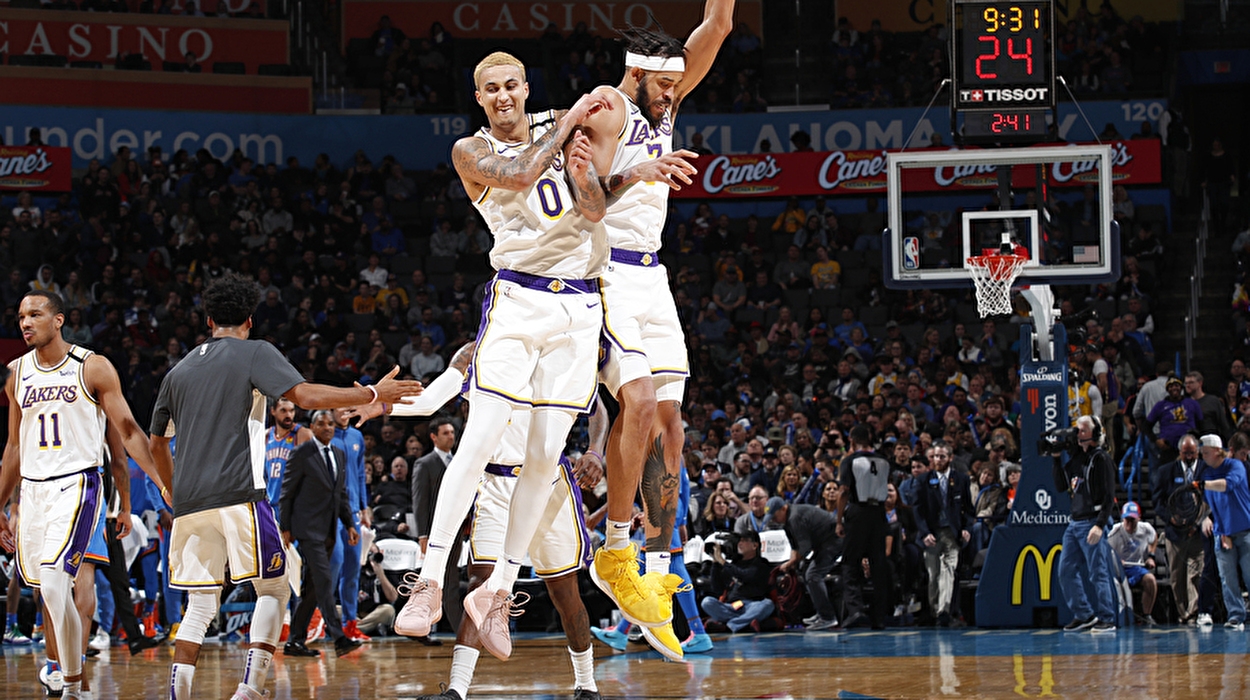レイカーズが8連勝 カイル クーズマは今季自己最多の36得点 Nba日本公式サイト The Official Site Of The Nba レイカーズが8連勝 カイル クーズマは今季自己最多の36得点 Nba日本公式サイト The Official Site Of The Nba