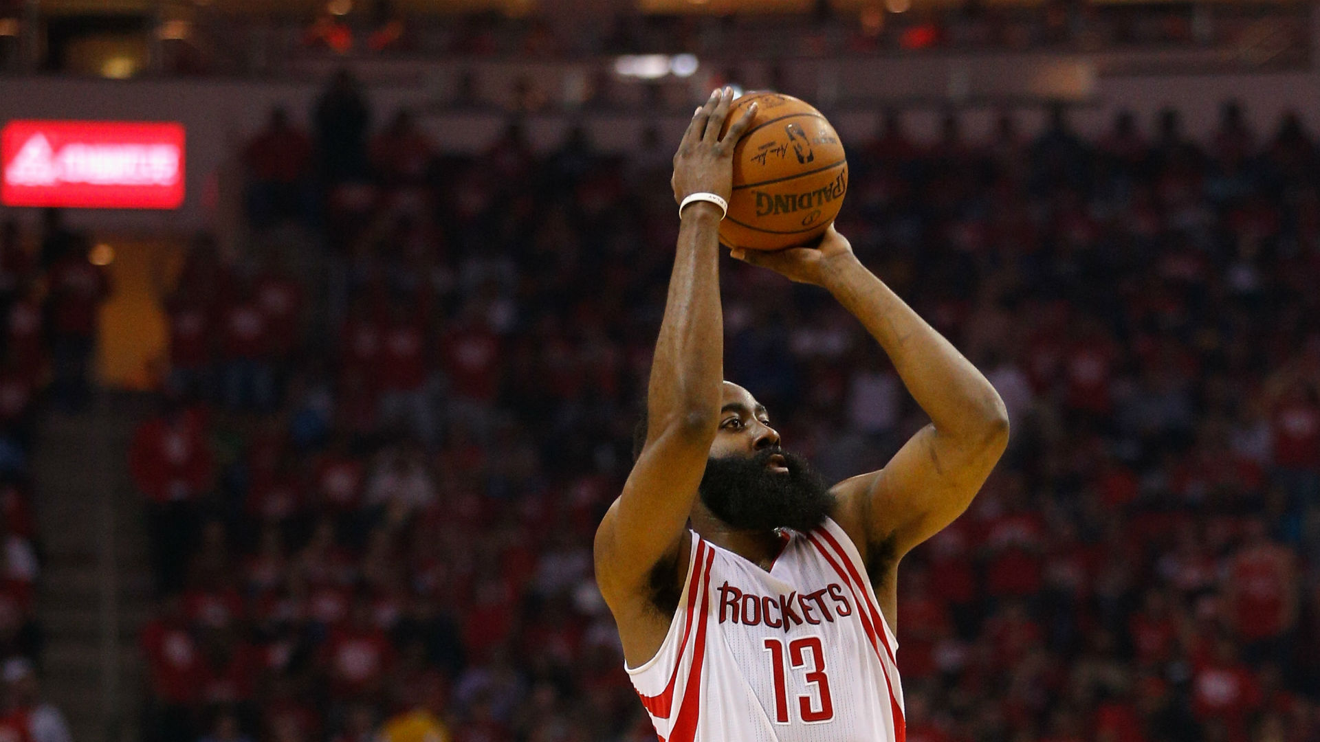 James Harden drains gamewinner to hand Warriors first playoff loss