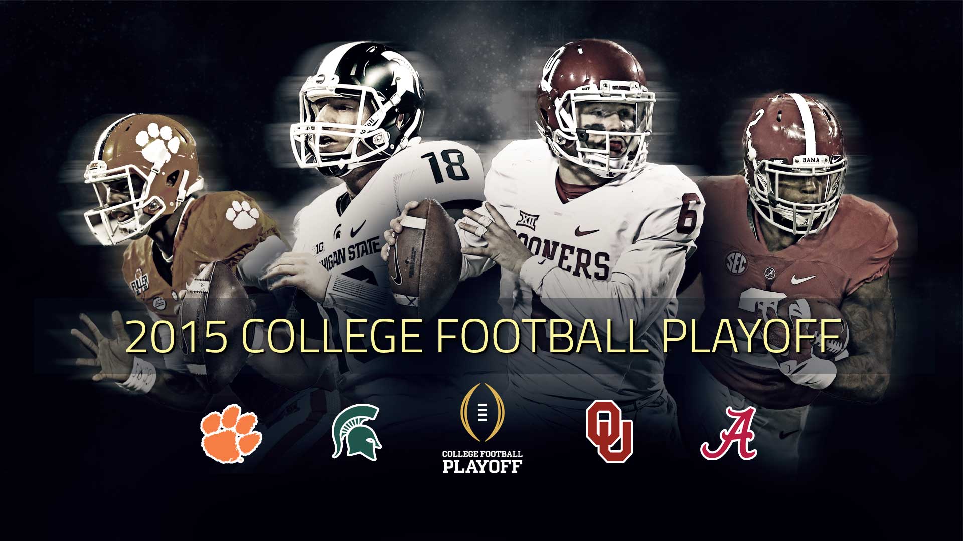 Playoff Field Set Clemson Vs Oklahoma Michigan State Vs