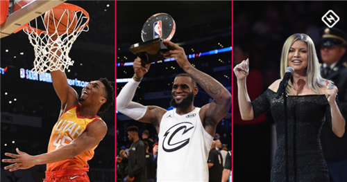 Nba All Star Winners And Losers Lebron James Shines Donovan Mitchell Slams Fergie What Sporting News