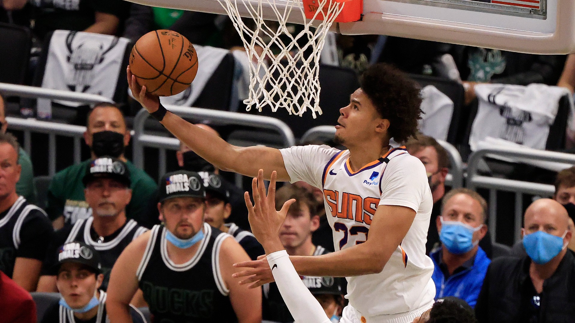 Cameron Johnson's ridiculous dunk on PJ Tucker births hilarious new NBA meme Cameron Johnson's ridiculous dunk on PJ Tucker births hilarious new NBA meme