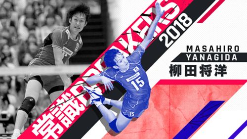 no 06 柳田将洋 期待の若手から世界レベルの選手へ 常識breakers 2018 スポーティングニュース ジャパン