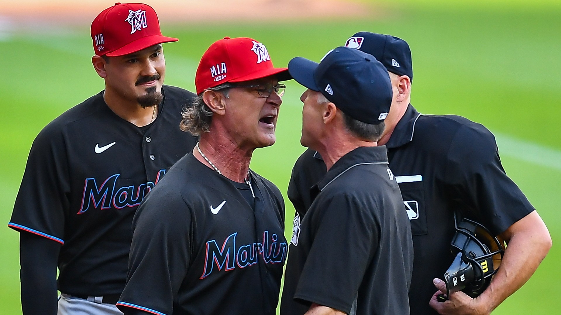 Photo of Don Martinly of the Marlins: Upps was “bullyed” to oust Pablo Lopez for hitting Ronald Acuna Jr.
