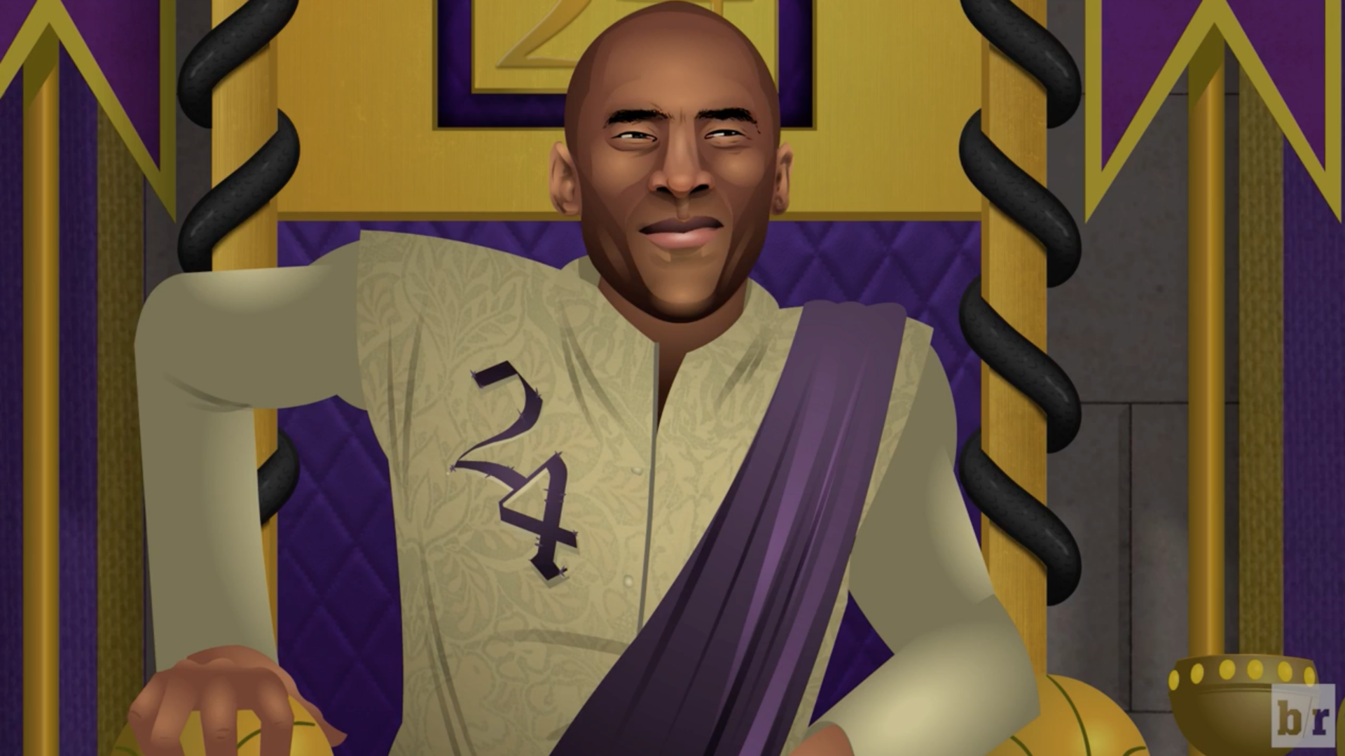 Kobe Bryant Gets Some Absurd Retirement Gifts In Game Of Thrones