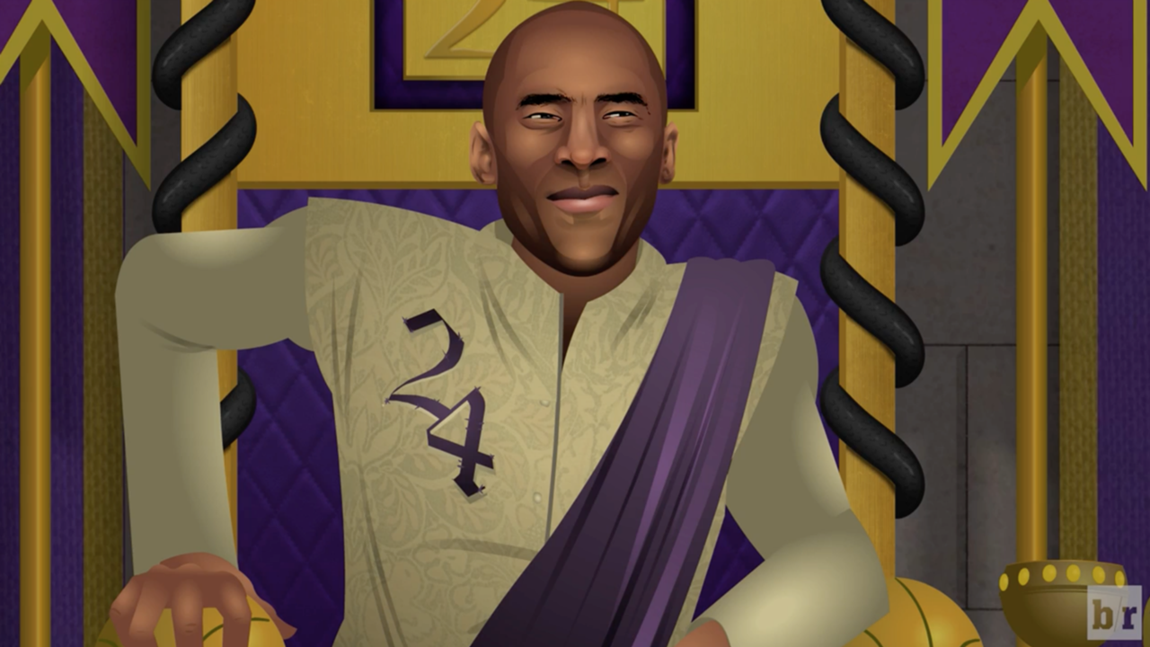Kobe Bryant Gets Some Absurd Retirement Gifts In Game Of Thrones