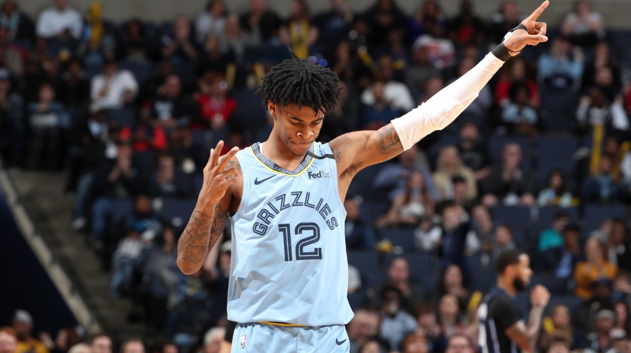 ジャ モラント 目標はnbaでトップのひとりになること Nba日本公式サイト The Official Site Of The Nba ジャ モラント 目標はnbaでトップのひとりになること Nba日本公式サイト The Official Site Of The Nba