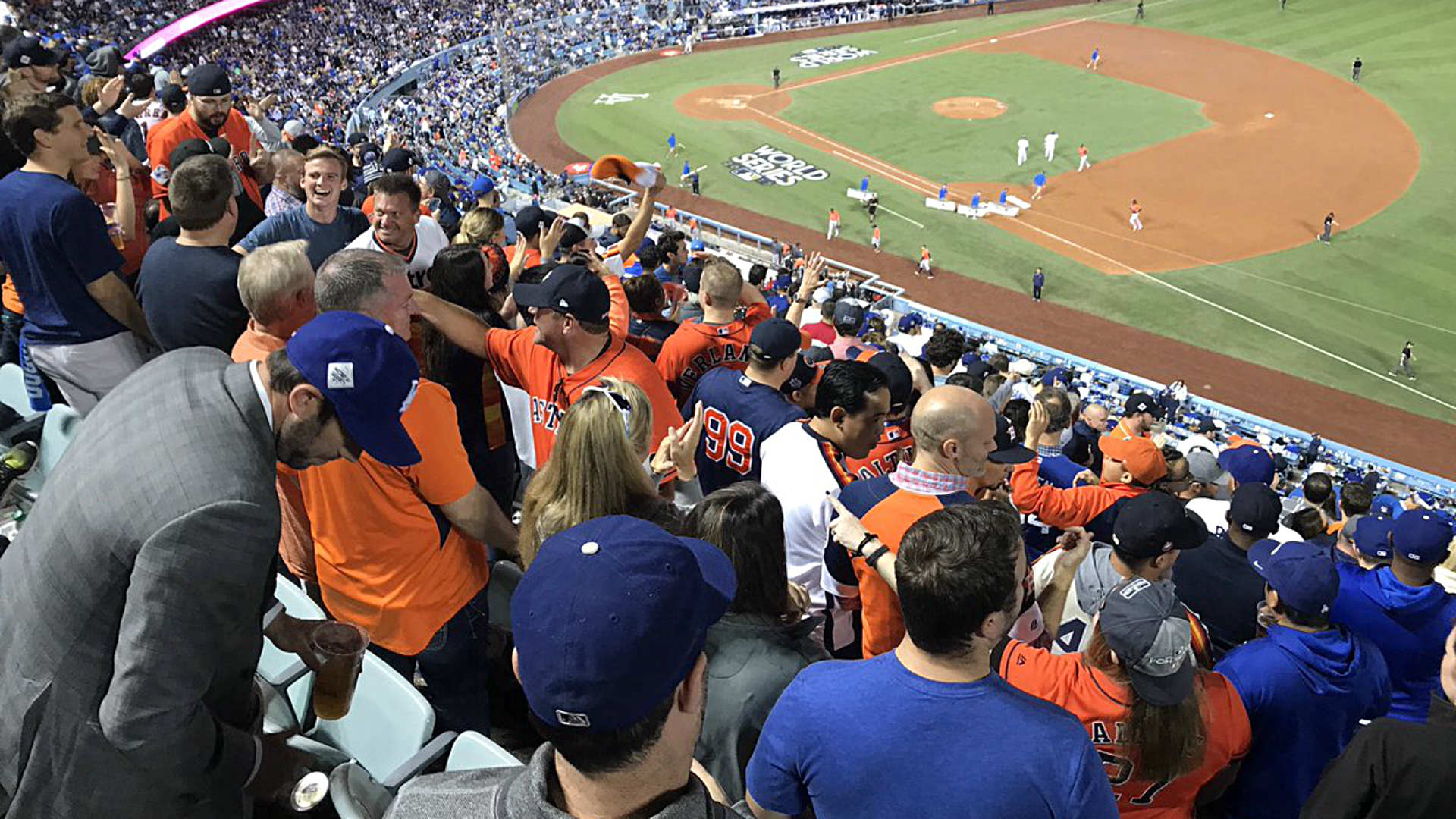 World Series 2017 Astros fans find a little bit of Texas in Dodger