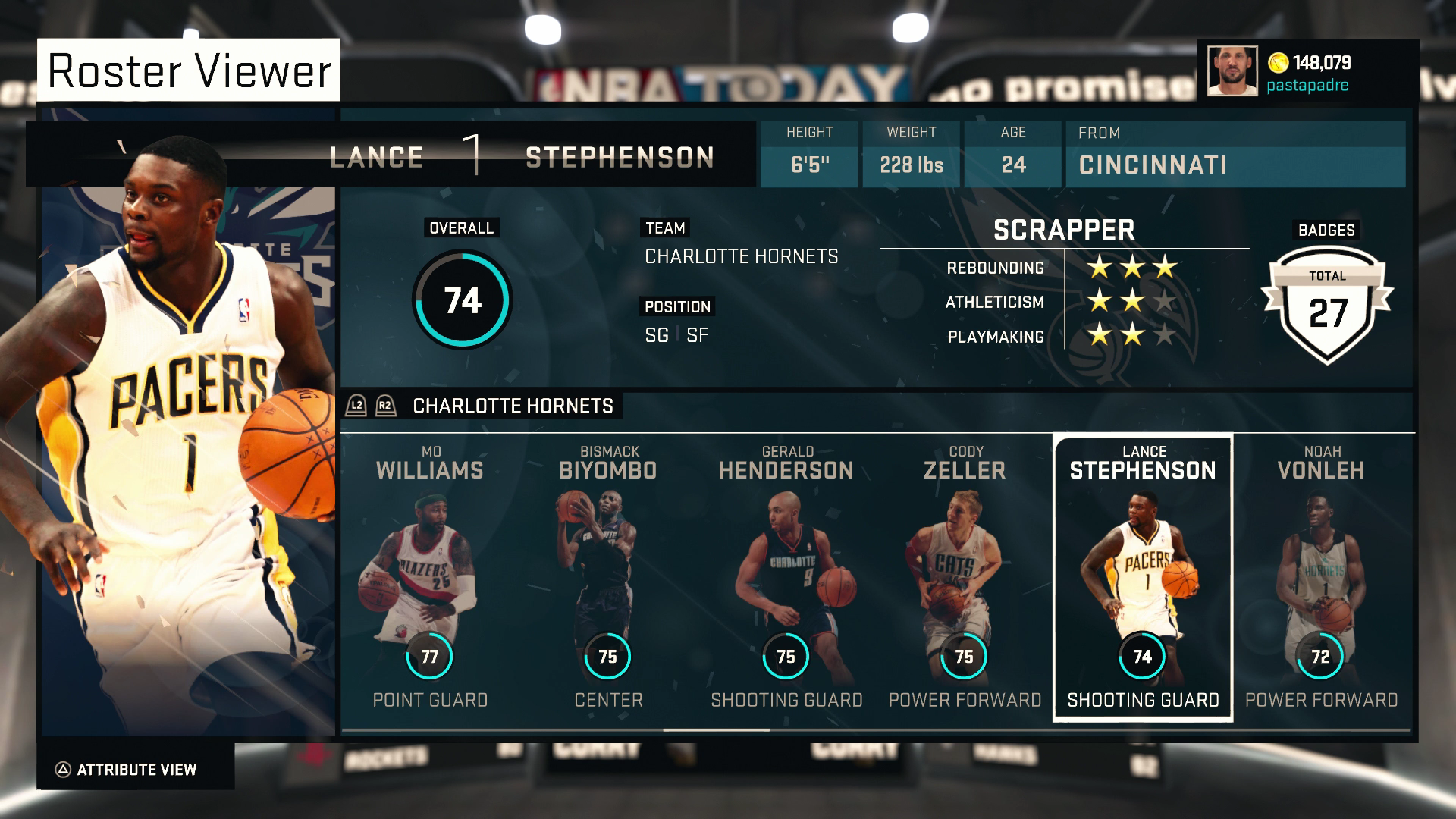 nba 2k15 updated roster