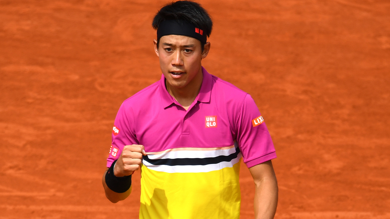 全仏op 錦織圭がストレート勝ちで1回戦を突破 スポーティングニュース ジャパン