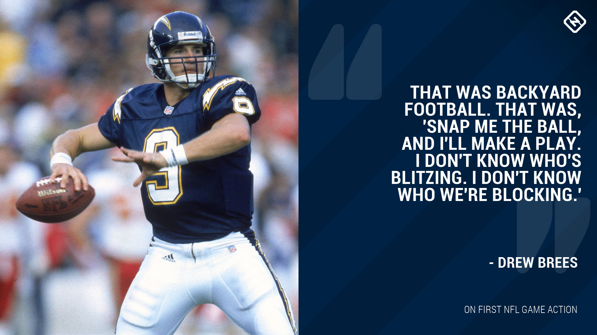 The story of Drew Brees first game Resilience despair 