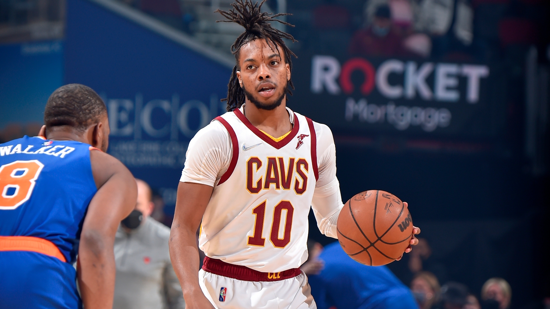 El escolta de los Cavaliers, Darius Garland, es una estrella en ciernes El escolta de los Cavaliers, Darius Garland, es una estrella en ciernes