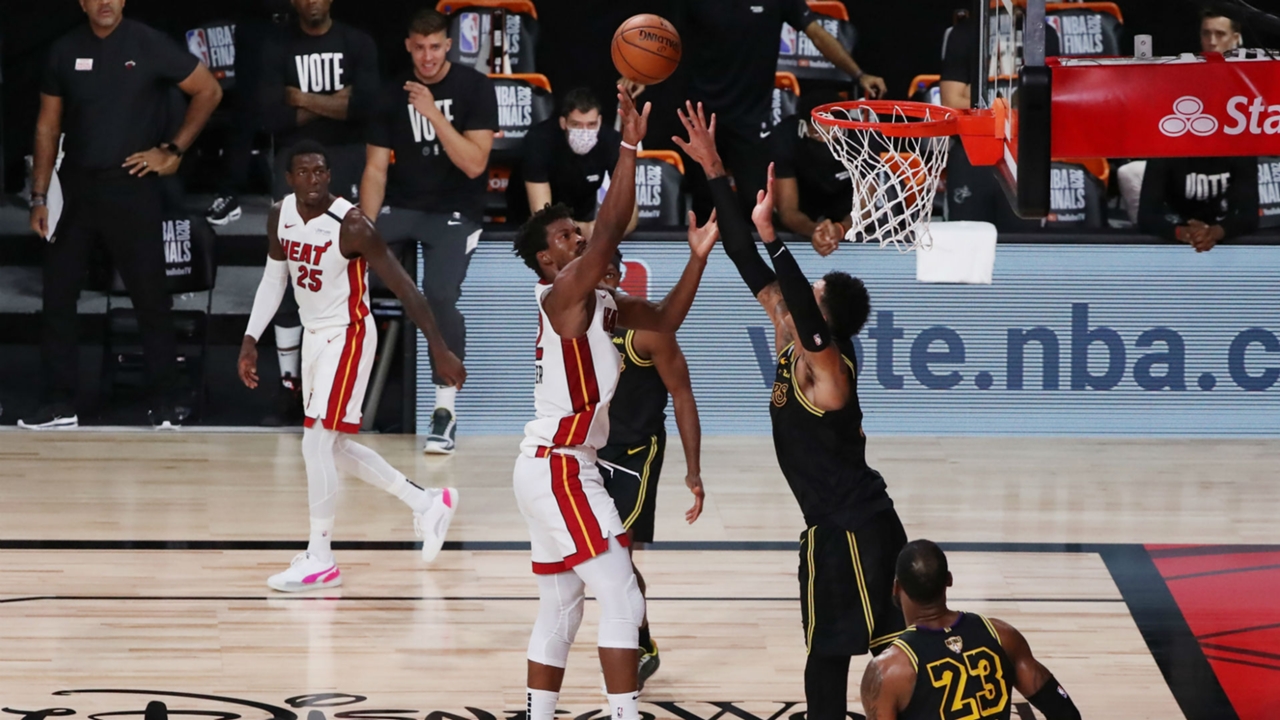 Lakers Vs Heat Score Results Jimmy Butler Propels Miami To Victory In Game 5 Thriller Sporting News