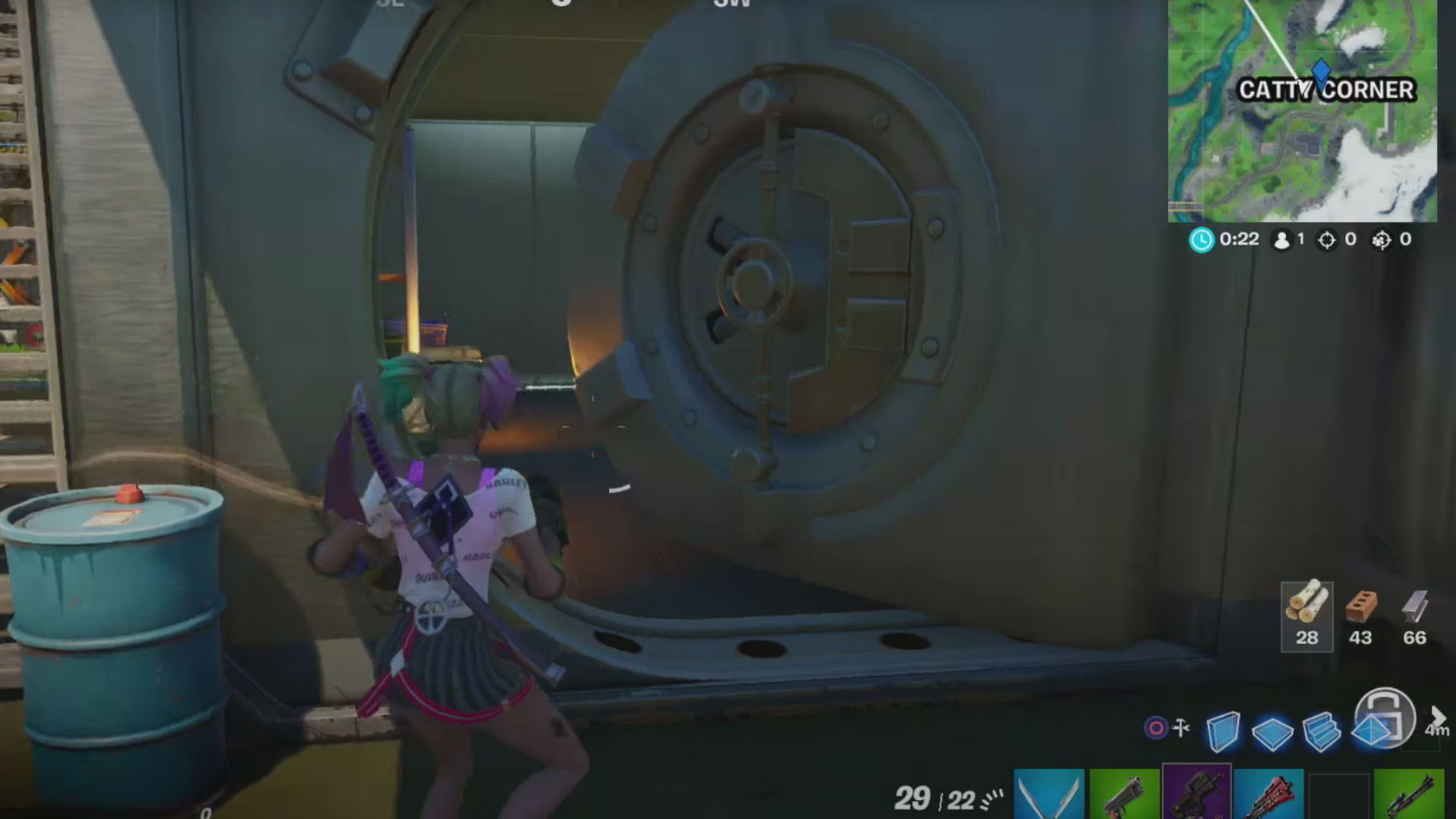 Fortnite Catty Corner Vault Location How To Complete The Chapter