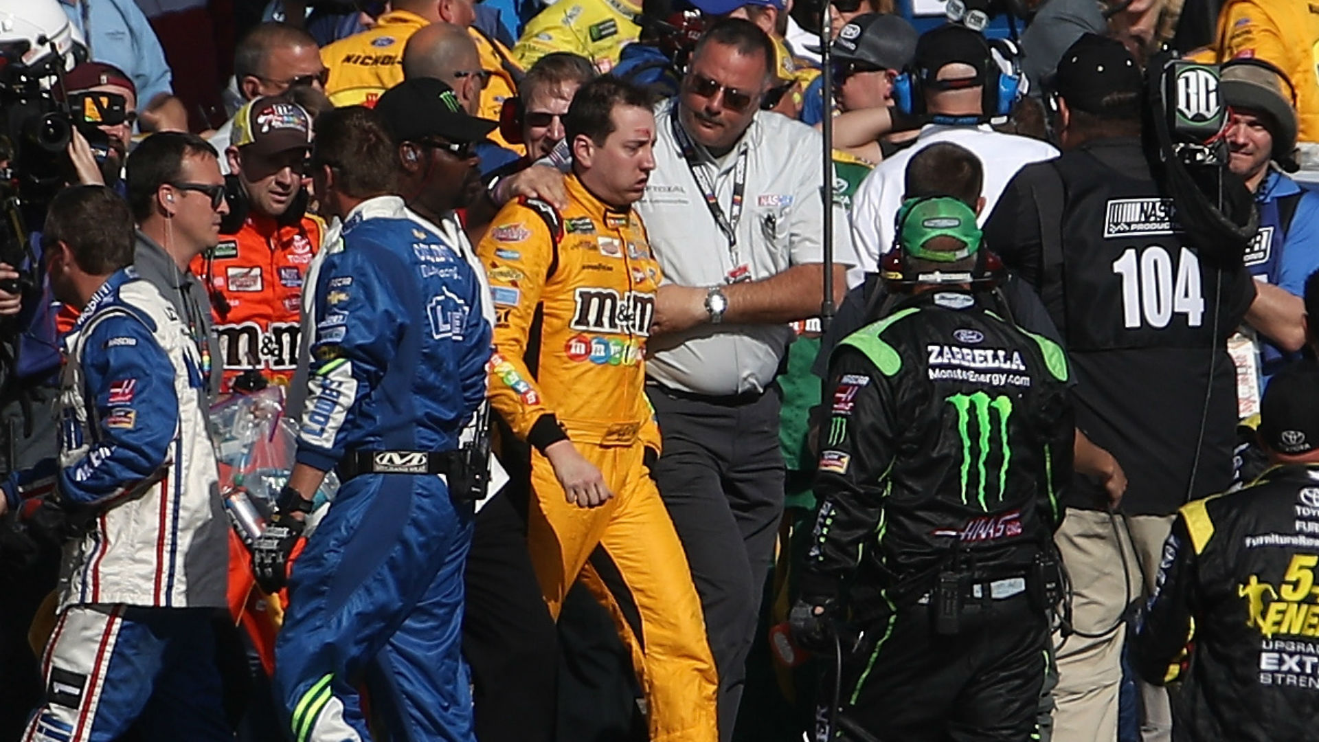 Kyle Busch goes into detail on why he punched Joey Logano in the face