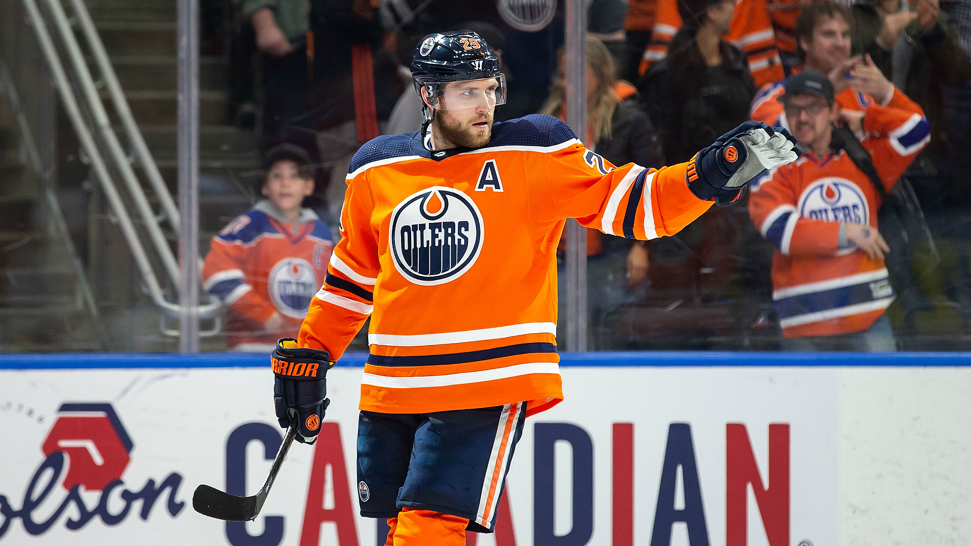 Oilers' Leon Draisaitl becomes first player to reach 100 points in 2019