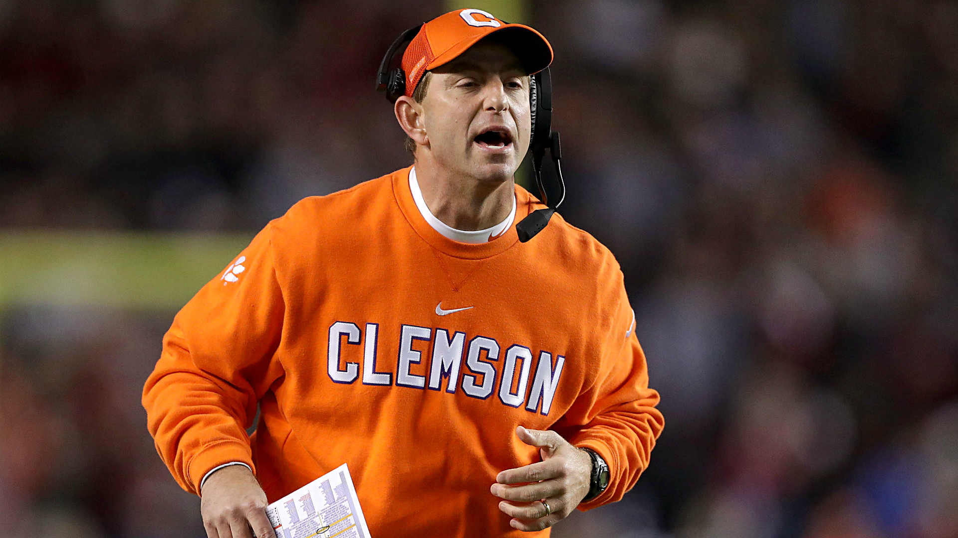 dabo swinney clemson hat