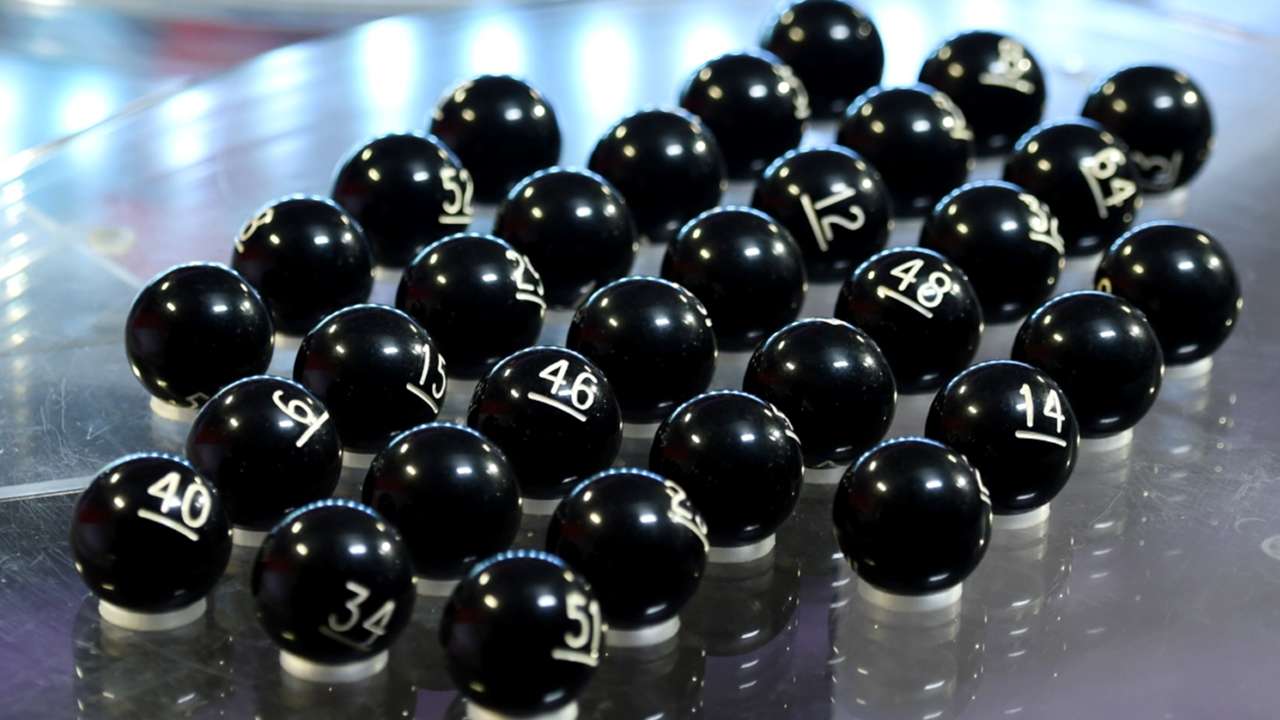 FA Cup draw - balls - numbers - 2018