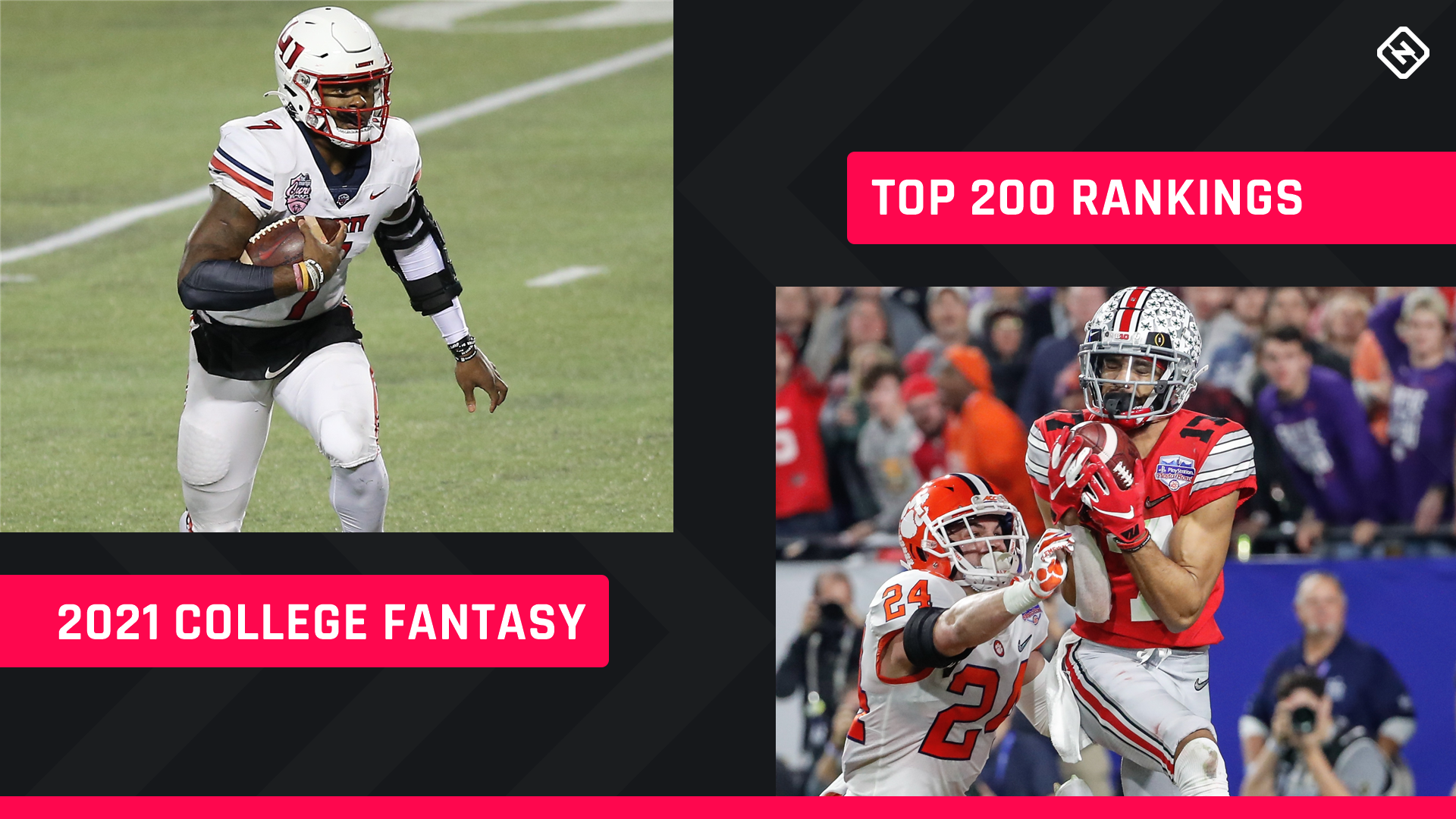 College Fantasy Football Rankings 2021 Top 200 Cheat Sheet Sporting News