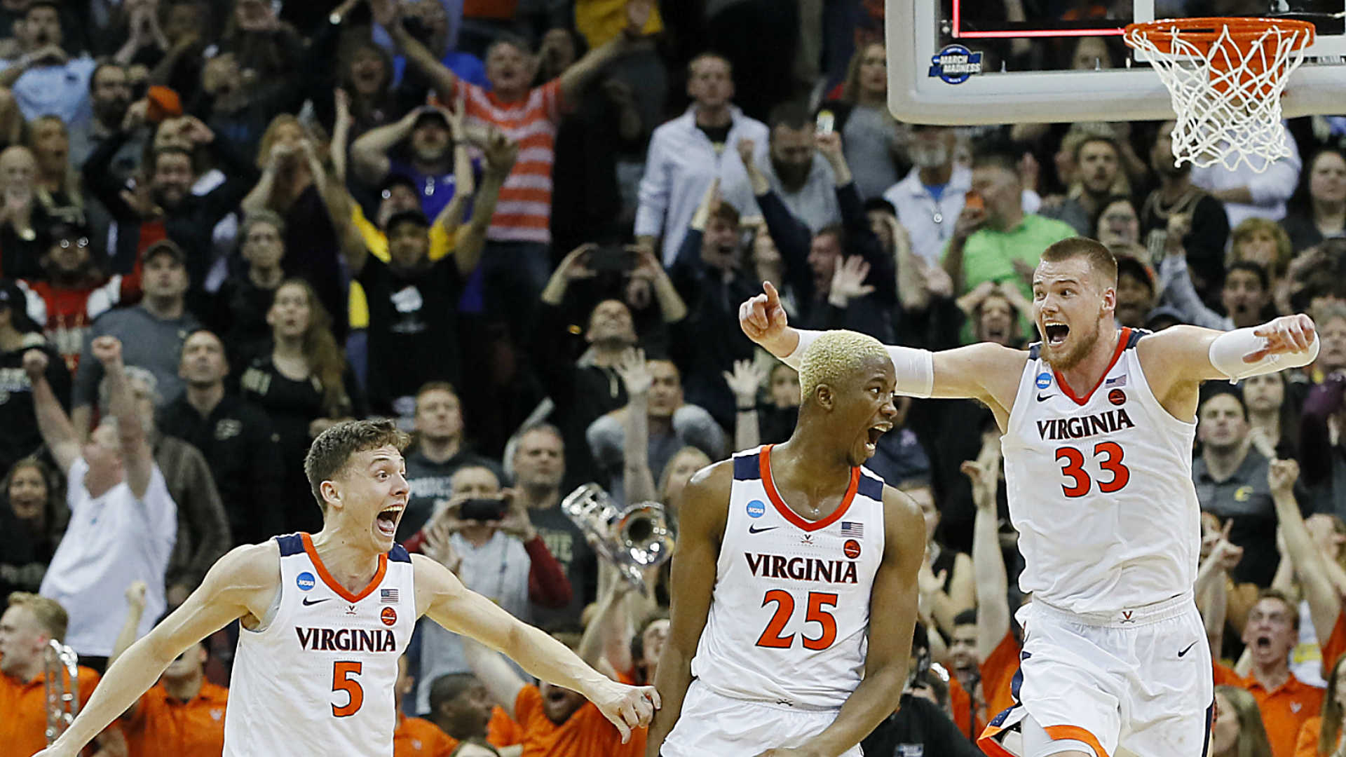 March Madness 2019 UMBC congratulates Virginia on first Final Four