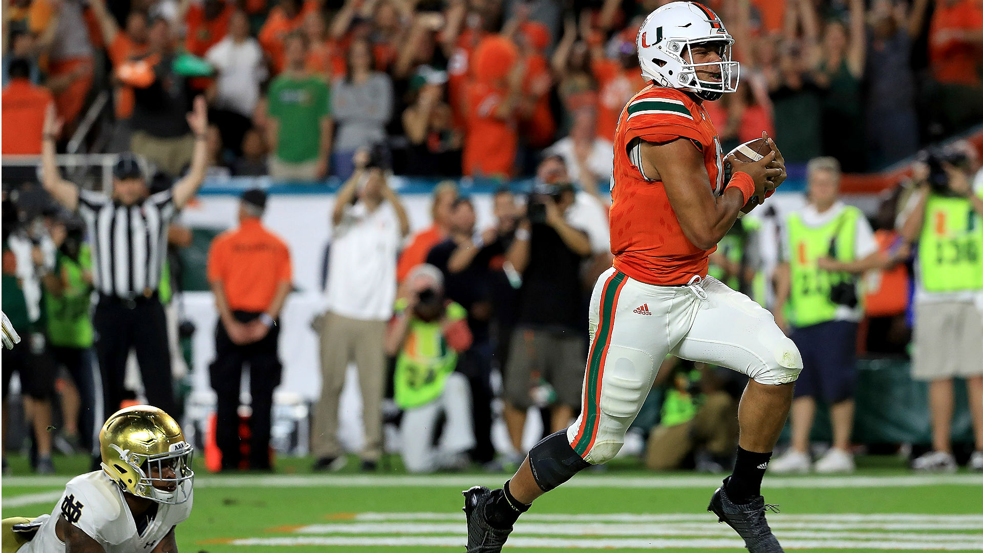 Notre Dame vs. Miami Hurricanes force four turnovers in blowout win