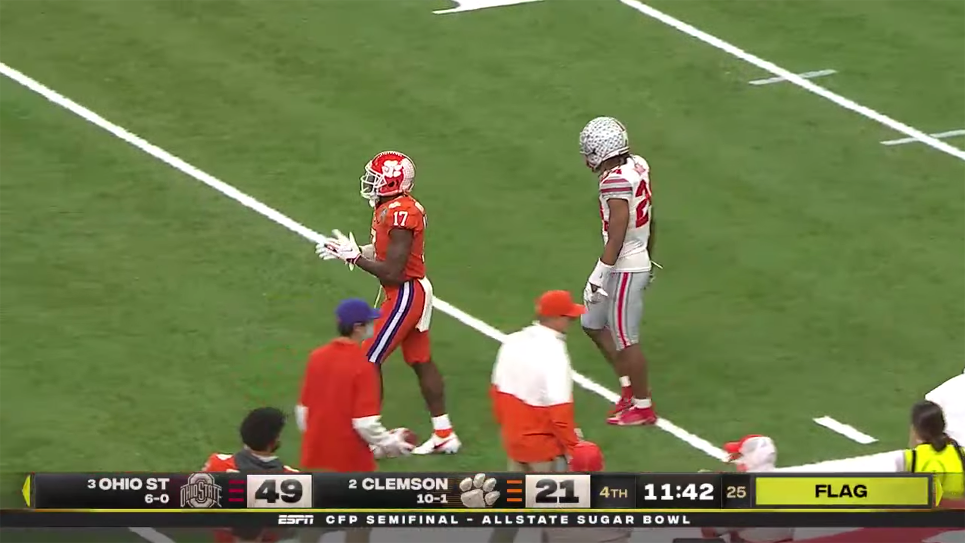 Espn Aware Of Complaints Over College Football Playoff Graphic Sporting News