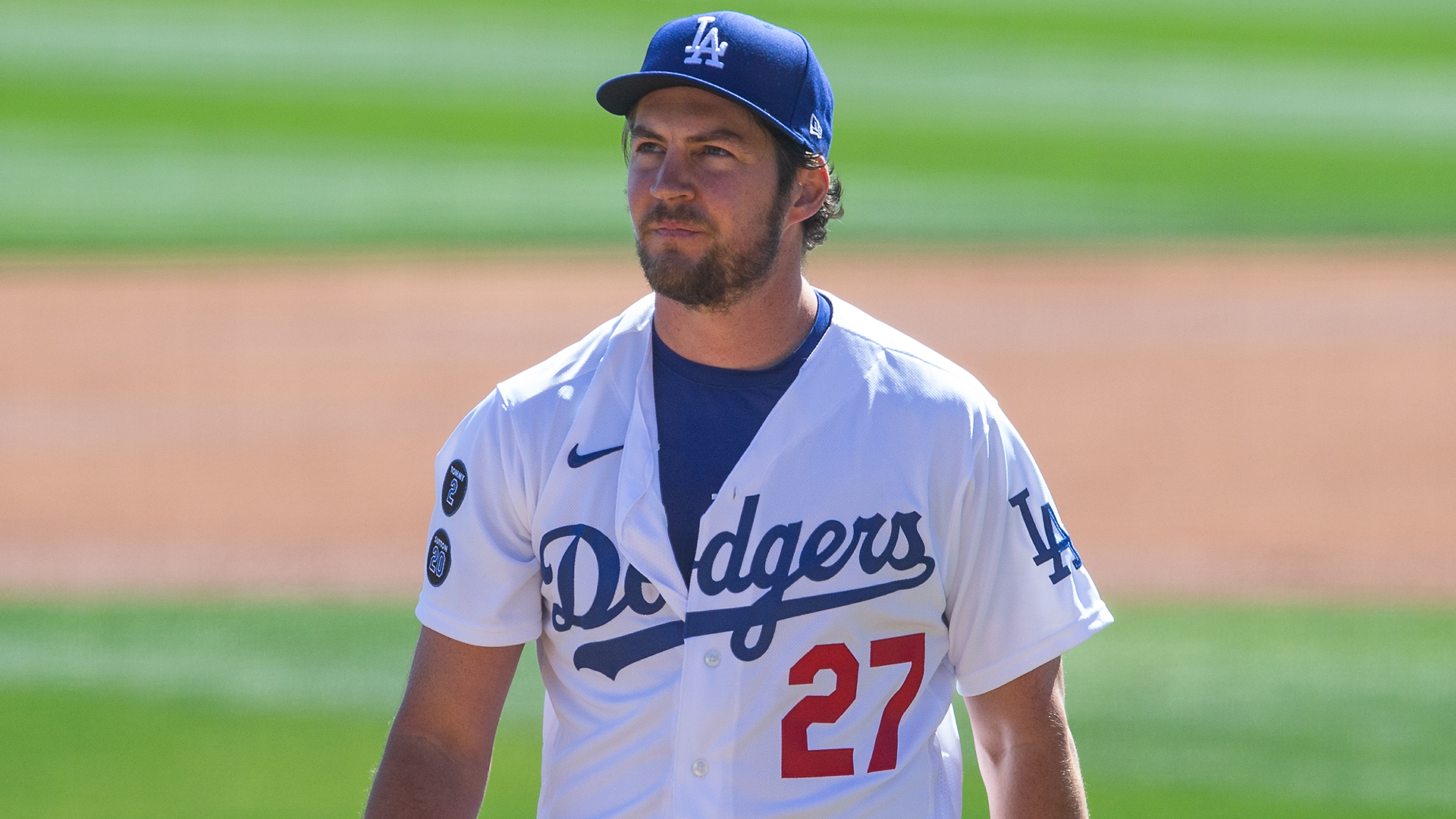 Photo of Trevor Ball of the Dodgers under investigation for alleged assault