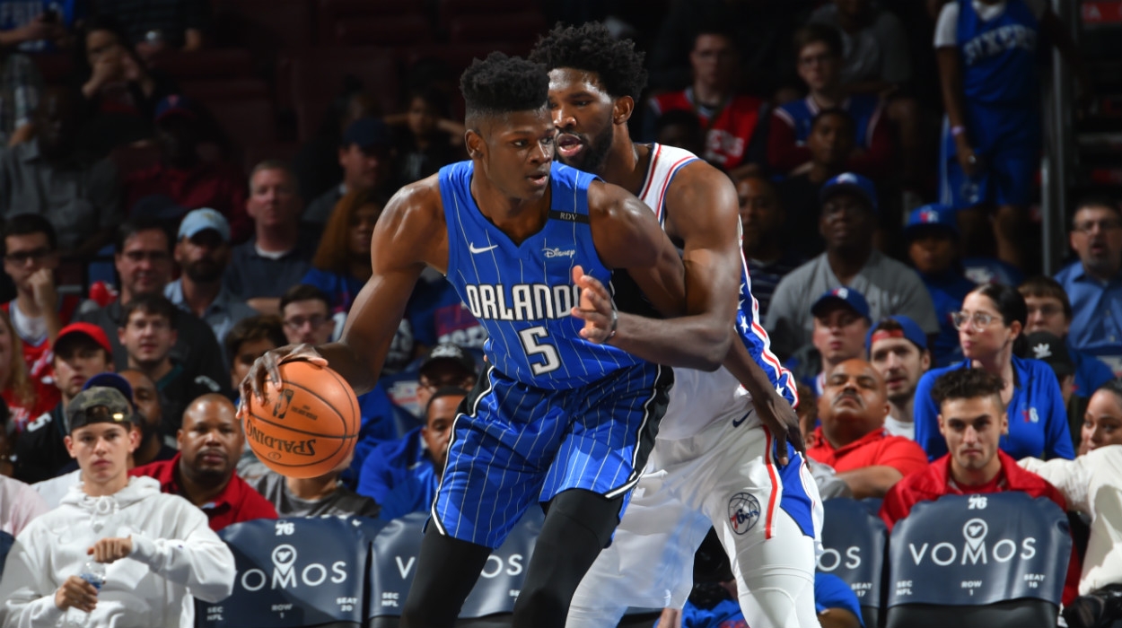 ジョエル エンビードがマジックの新人モハメッド バンバに送ったアドバイス Nba日本公式サイト The Official Site Of The Nba ジョエル エンビードがマジックの新人モハメッド バンバに送ったアドバイス Nba日本公式サイト The Official Site Of The Nba