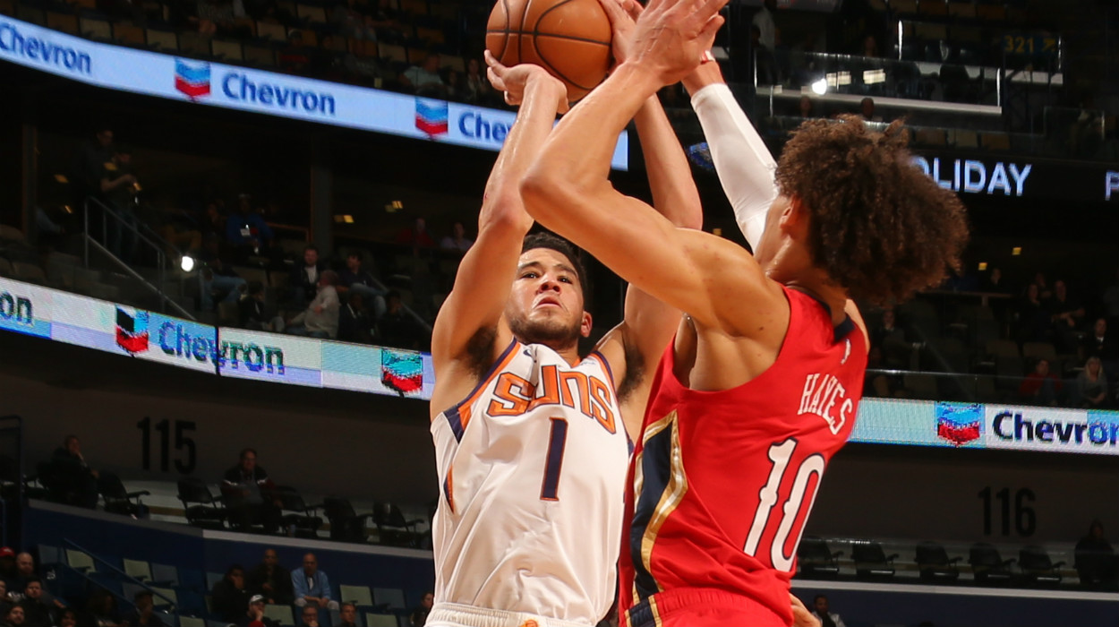 デビン ブッカーが今季自己最多の44得点 サンズがotの末にペリカンズを下す Nba日本公式サイト The Official Site Of The Nba