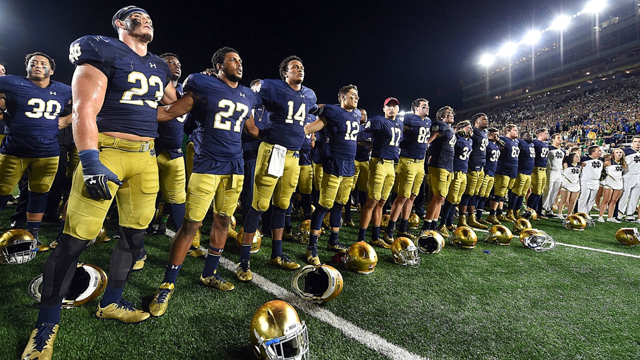 Notre Dame S Farewell To College Football Playoff Hopes Was A