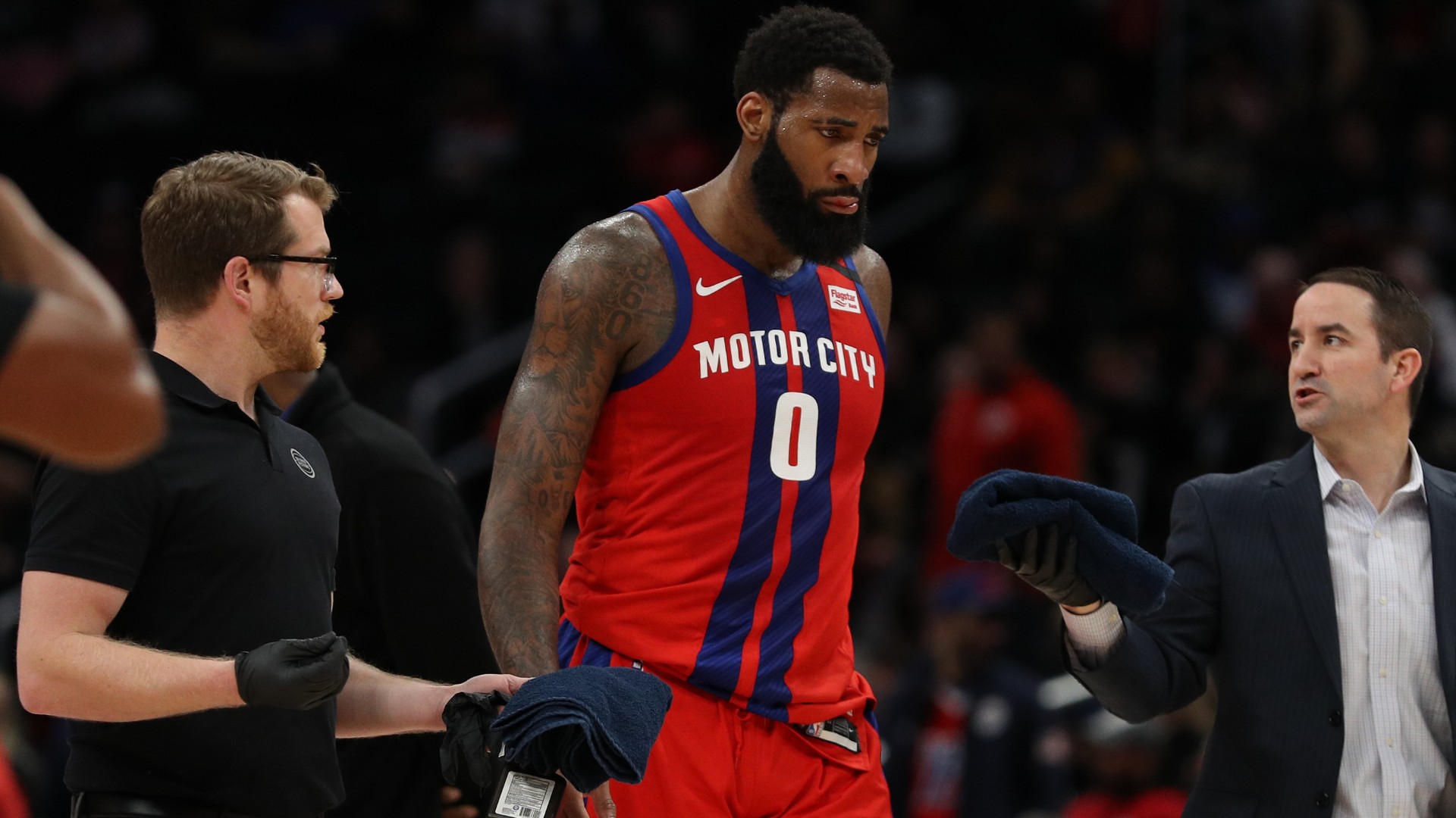 Andre Drummond, somehow, is caught off guard by trade to ...