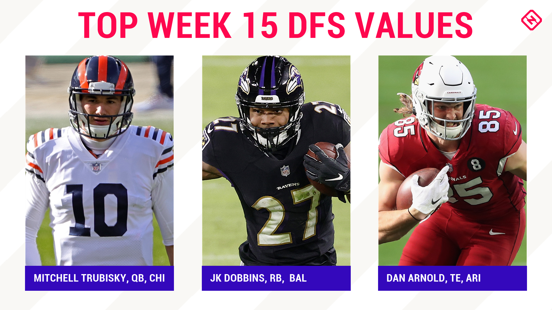 Week 15 NFL DFS Picks Best value players, sleepers for