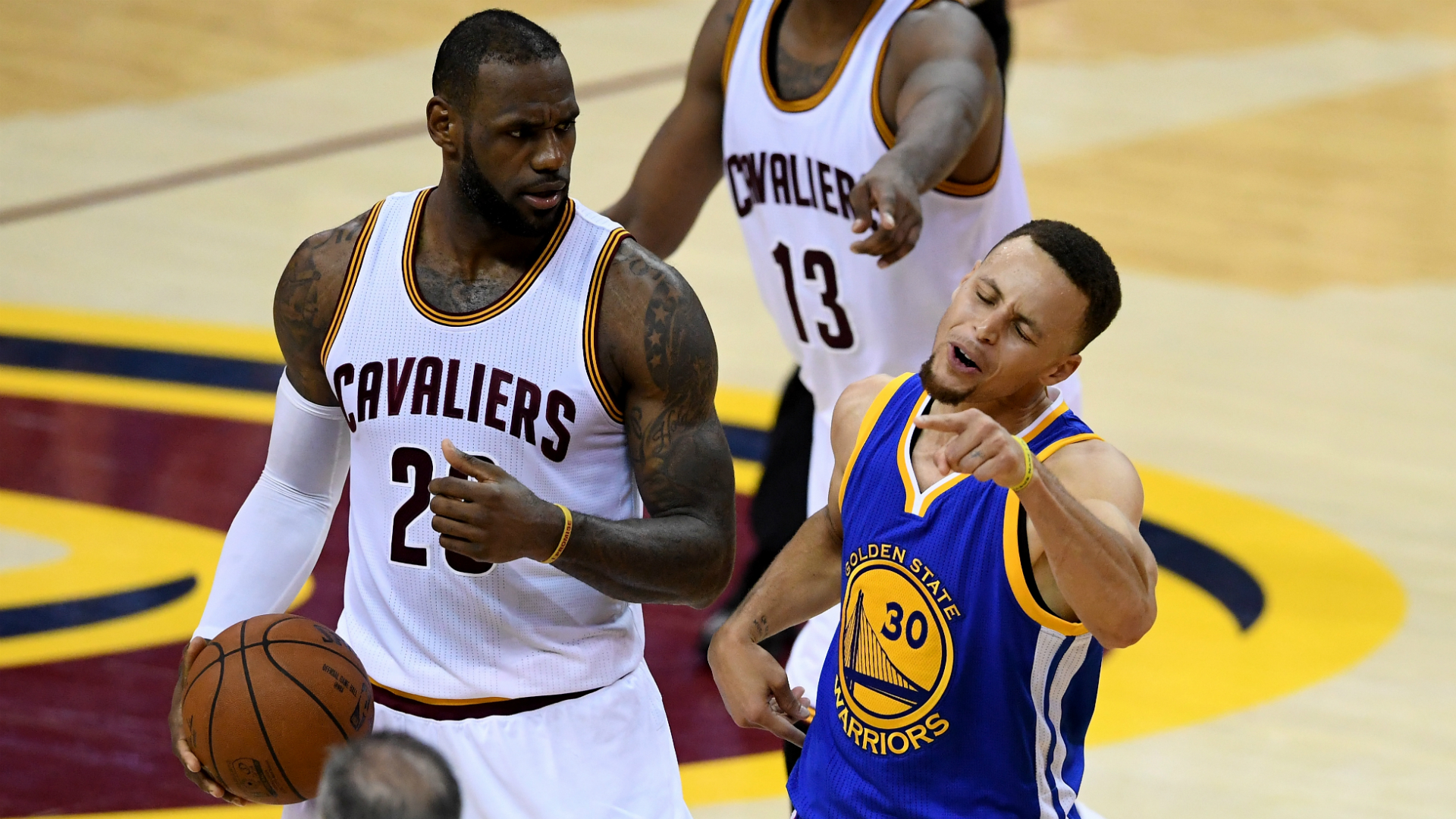 LeBron James laughs as Stephen Curry flails and NBA Finals go to ...