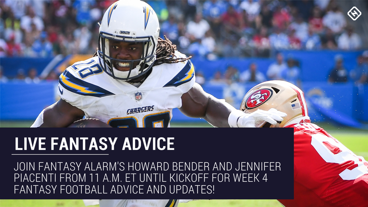 Live Week 4 Fantasy Football Advice Injury Updates Start Em Sit Em Nfl Dfs Tips More Sporting News