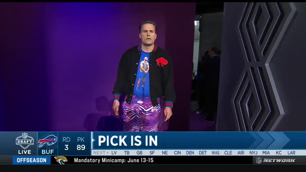 Best draft pick announcement this year by Kyle Brandt?
