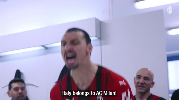 "Italien gehört Milan!" Legendäre Kabinenansprache von Ibra